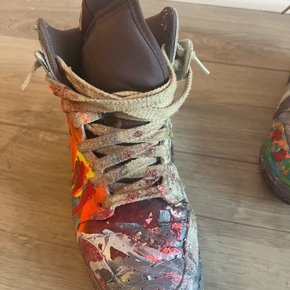 Refab’d one of a kind Nike Women’s Dunk High 1985 size 10 - Picture 7 of 13